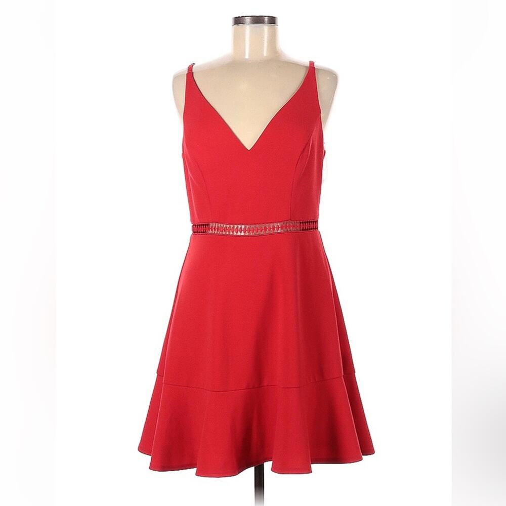 Speechless red fit and flare cocktail dress, size 9 NWT